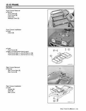 Kawasaki Prairie 360 KVF-360 Factory service manual, Page 304