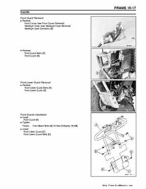 Kawasaki Prairie 360 KVF-360 Factory service manual, Page 311
