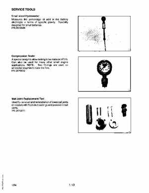 1985-1995 Polaris ATV and Light Utility Hauler Service Manual, Page 16