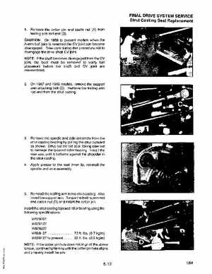1985-1995 Polaris ATV and Light Utility Hauler Service Manual, Page 188