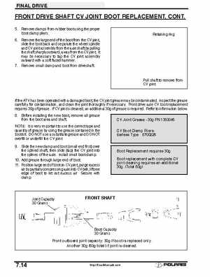 2001 Polaris Sportsman 400-500 DUSE and H.O. Service Manual, Page 246