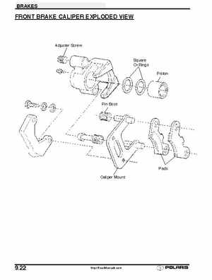 2001 Polaris Sportsman 400-500 DUSE and H.O. Service Manual, Page 325