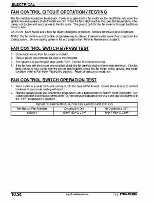 2001 Polaris Sportsman 400-500 DUSE and H.O. Service Manual, Page 368