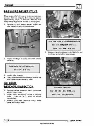 2003 Polaris ATV Trail Boss 330 Factory Service Manual, Page 73