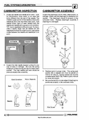 2003 Polaris ATV Trail Boss 330 Factory Service Manual, Page 101