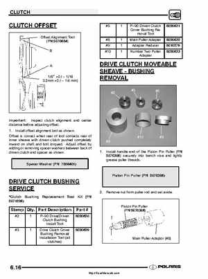 2003 Polaris ATV Trail Boss 330 Factory Service Manual, Page 133