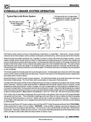 2003 Polaris ATV Trail Boss 330 Factory Service Manual, Page 165