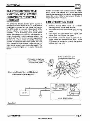 2003 Polaris ATV Trail Boss 330 Factory Service Manual, Page 190