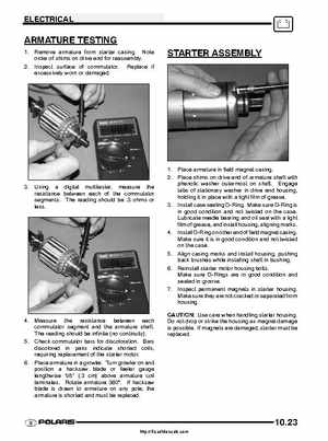 2003 Polaris ATV Trail Boss 330 Factory Service Manual, Page 206