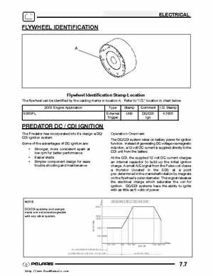 2003 Polaris Predator 500 factory service manual, Page 173