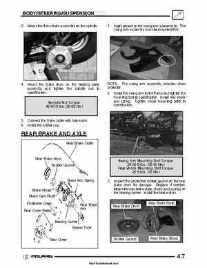2003 Polaris Scrambler 50-90 Sportsman 90 Predator 90 Service Manual, Page 75