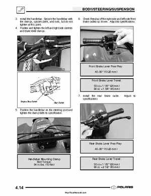 2003 Polaris Scrambler 50-90 Sportsman 90 Predator 90 Service Manual, Page 82