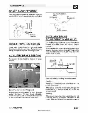 2003 Polaris Sportsman 600, 2002-2003 Polaris Sportsman 700 Service Manual, Page 49