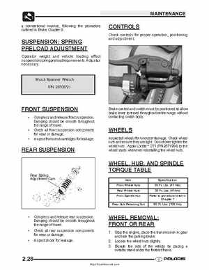 2003 Polaris Sportsman 600, 2002-2003 Polaris Sportsman 700 Service Manual, Page 50