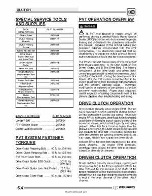 2003 Polaris Sportsman 600, 2002-2003 Polaris Sportsman 700 Service Manual, Page 138
