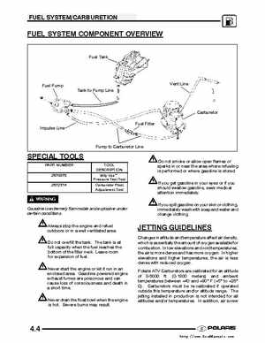 2004-2005 Polaris Scrambler 500 factory service manual, Page 118