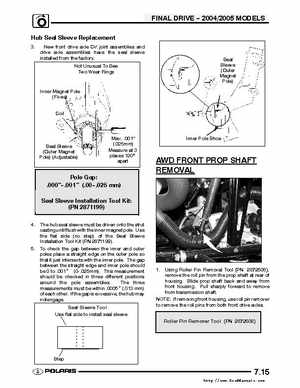 2004-2005 Polaris Scrambler 500 factory service manual, Page 183