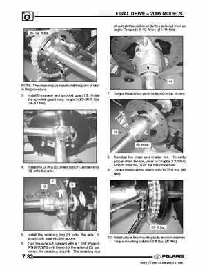 2004-2005 Polaris Scrambler 500 factory service manual, Page 200