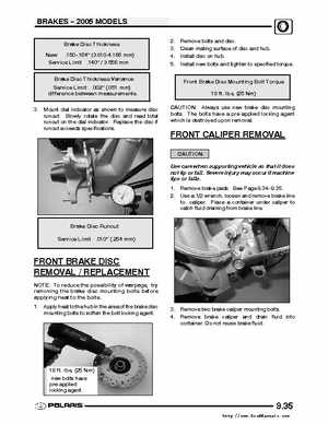2004-2005 Polaris Scrambler 500 factory service manual, Page 247
