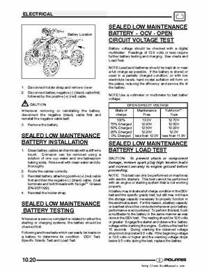 2004-2005 Polaris Scrambler 500 factory service manual, Page 280
