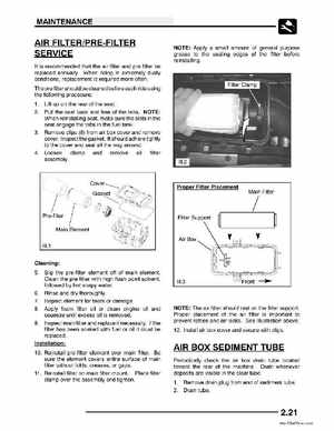 2004 Polaris Sportsman 600/700 Service Manual, Page 37
