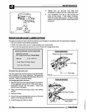 2004 Polaris Sportsman 700 EFI ATV Service Manual, Page 24