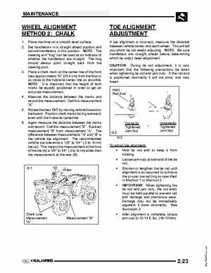 2004 Polaris Sportsman 700 EFI ATV Service Manual, Page 37