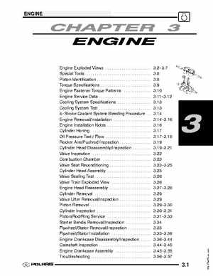 2004 Polaris Sportsman 700 EFI ATV Service Manual, Page 43
