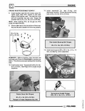 2004 Polaris Sportsman 700 EFI ATV Service Manual, Page 70
