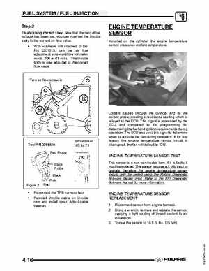 2004 Polaris Sportsman 700 EFI ATV Service Manual, Page 116