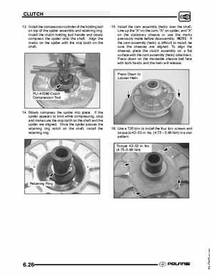 2004 Polaris Sportsman 700 EFI ATV Service Manual, Page 158