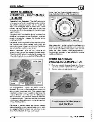 2004 Polaris Sportsman 700 EFI ATV Service Manual, Page 172
