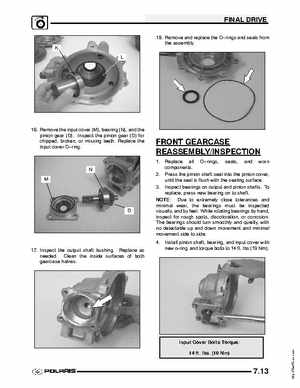 2004 Polaris Sportsman 700 EFI ATV Service Manual, Page 175
