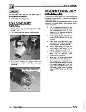 2004 Polaris Sportsman 700 EFI ATV Service Manual, Page 183