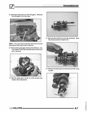 2004 Polaris Sportsman 700 EFI ATV Service Manual, Page 199