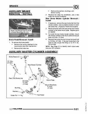 2004 Polaris Sportsman 700 EFI ATV Service Manual, Page 229