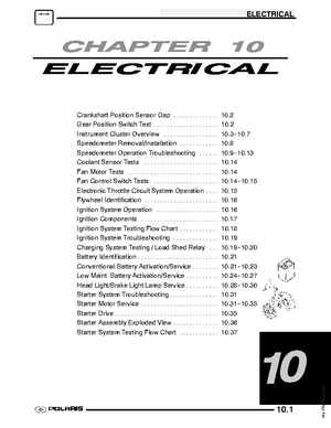 2004 Polaris Sportsman 700 EFI ATV Service Manual, Page 231