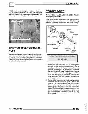 2004 Polaris Sportsman 700 EFI ATV Service Manual, Page 265