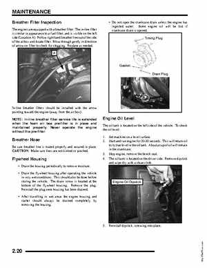 2005-2007 Polaris Ranger 500 service manual, Page 40