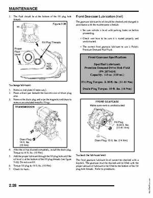 2005-2007 Polaris Ranger 500 service manual, Page 46
