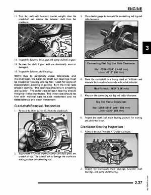 2005-2007 Polaris Ranger 500 service manual, Page 95