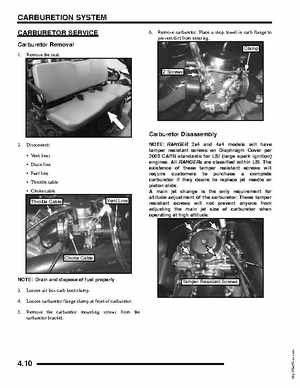 2005-2007 Polaris Ranger 500 service manual, Page 117
