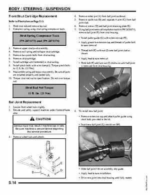 2005-2007 Polaris Ranger 500 service manual, Page 170