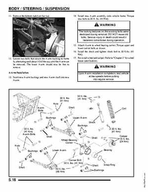 2005-2007 Polaris Ranger 500 service manual, Page 172