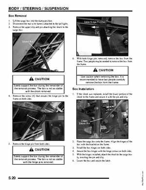 2005-2007 Polaris Ranger 500 service manual, Page 176