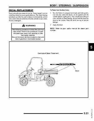 2005-2007 Polaris Ranger 500 service manual, Page 177