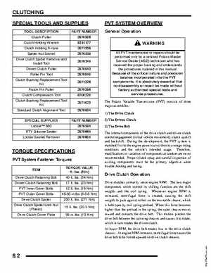 2005-2007 Polaris Ranger 500 service manual, Page 179