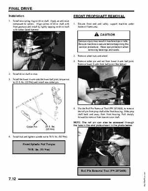 2005-2007 Polaris Ranger 500 service manual, Page 214