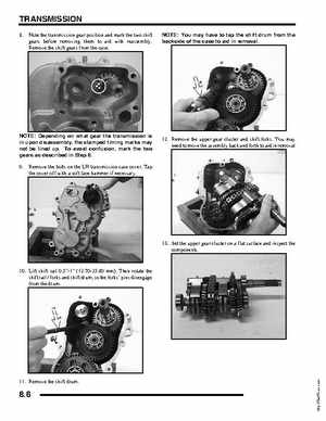 2005-2007 Polaris Ranger 500 service manual, Page 249