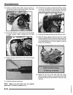 2005-2007 Polaris Ranger 500 service manual, Page 255